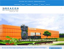 Tablet Screenshot of beaconpharma.com.bd